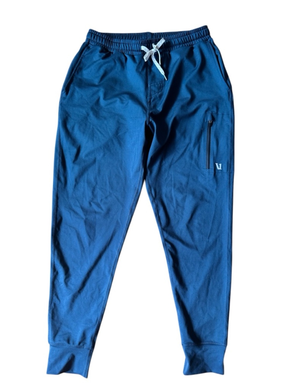 Vuori Mens Sunday Performance Jogger Small Workout Athletic Blue